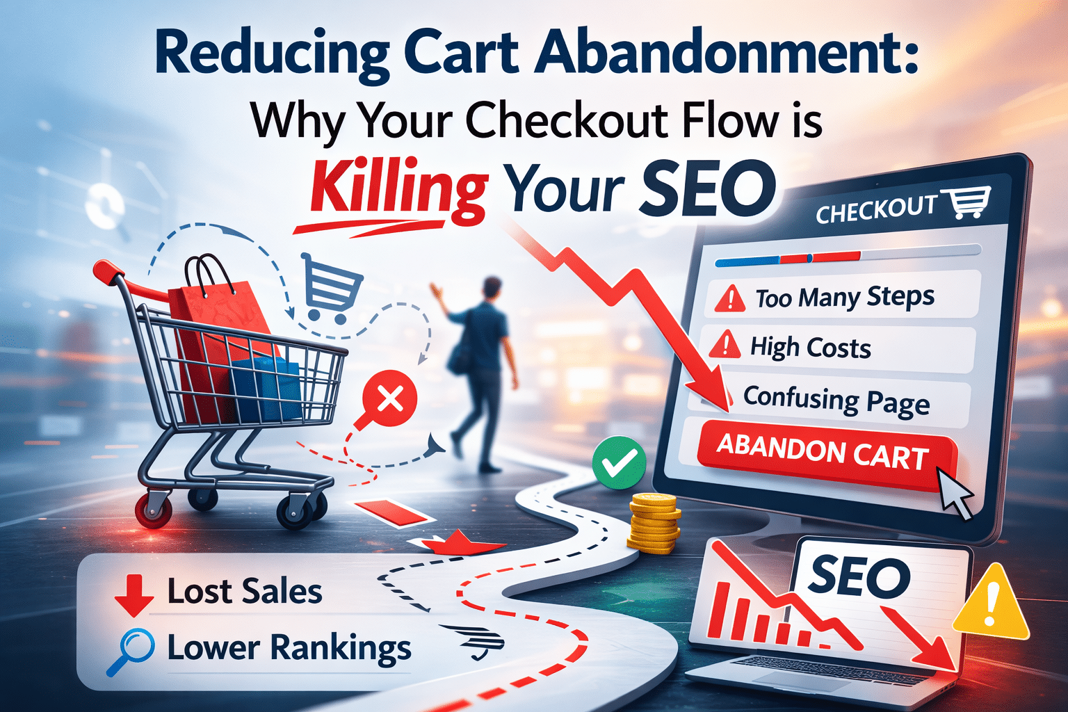 Reducing Cart Abandonment: Why Your Checkout Flow is Killing Your SEO