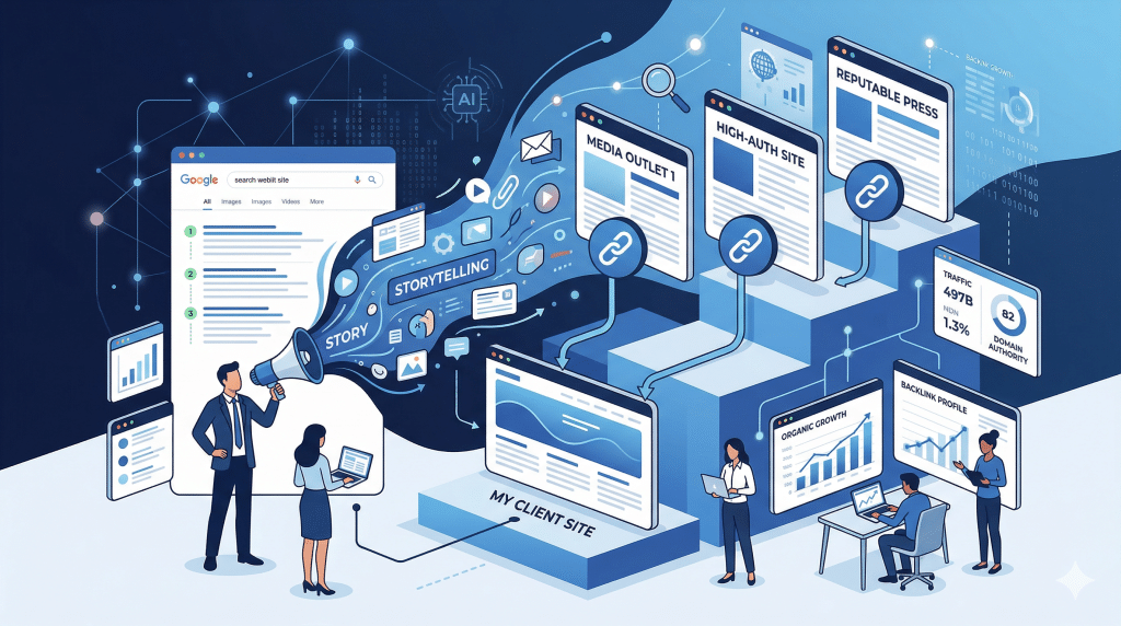 Digital PR: Earning High-Authority Backlinks Through Storytelling